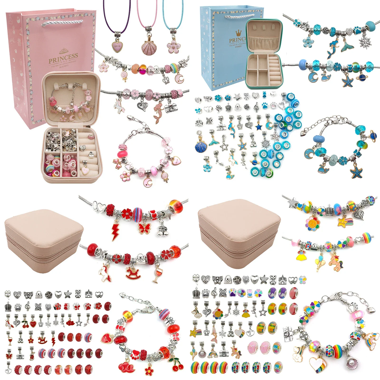 Musical Instrument Jewelry - Bedelarmband Maken Kit Voor Meisjes, Geschenkdoos