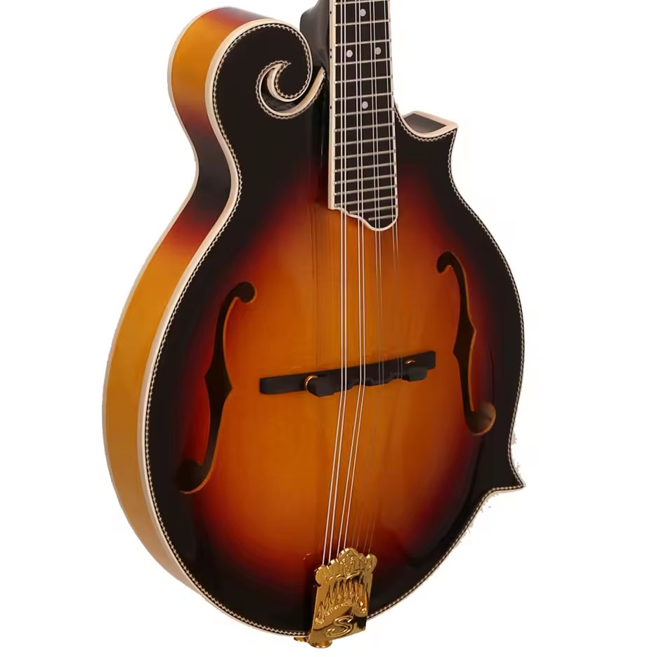 Musical Instrument Mandolin - 8-snarige mandoline, SUNBURST glanzende afwerking, palissander