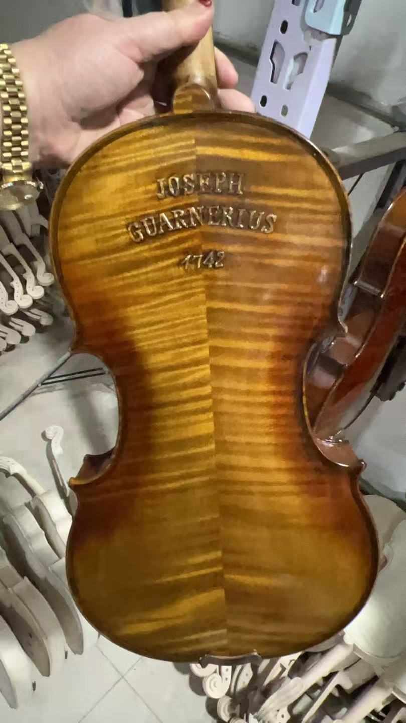 Musical Instruments Online - Muziekinstrumenten 4/4 Carving 1742 Viool Europese
