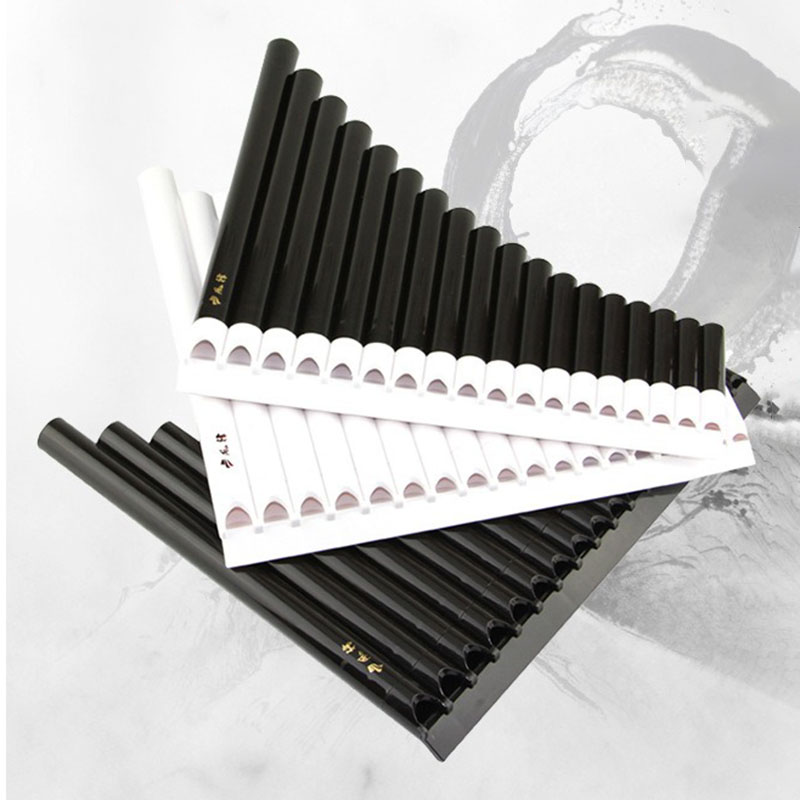 Musical Instrument Pipe - 18 pijpenpanfluit C-sleutel hars beginnerspanfluit volwassen