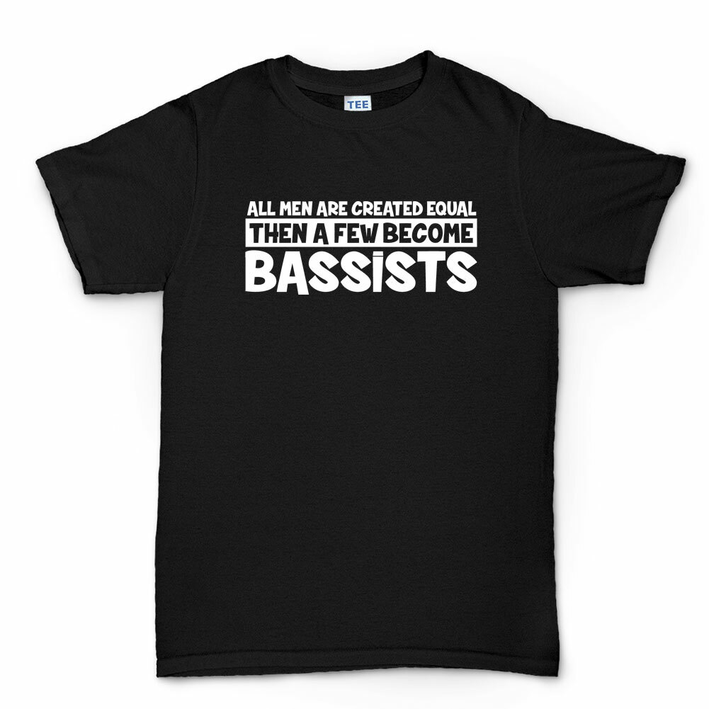 Dobro Resonator Guitar - Mannen hebben gelijke grappige bassist T-shirts