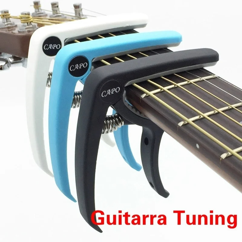 Musical Instrument Dulcimer - Plastic Gitaar Capo voor 6-snarige Akoestische
