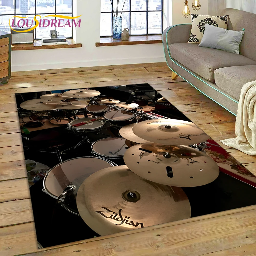 Musical Instruments Online - Drumstel Muziekinstrumenten Drumset Tapijt Tapijt voor