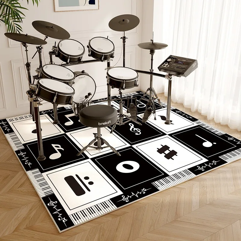 Musical Instruments Online - Drumkleed Geluiddichte antislipvloermat Thuis Muziekinstrumenten Piano