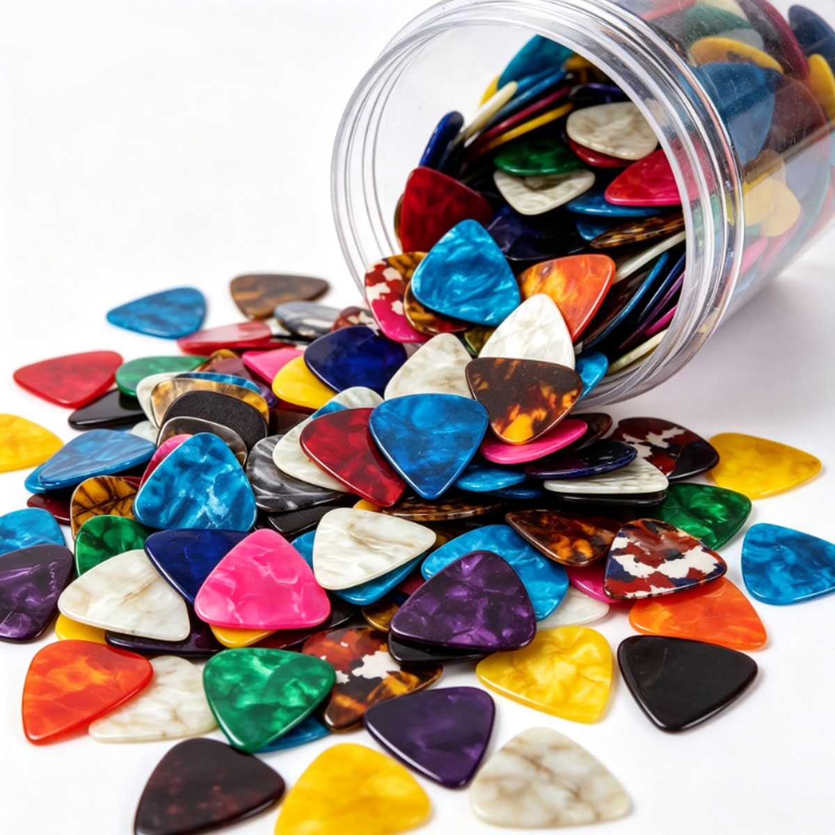 Musical Instrument Mandolin - 84 Stuks 0.46mm Gemengde Kleur Celluloid