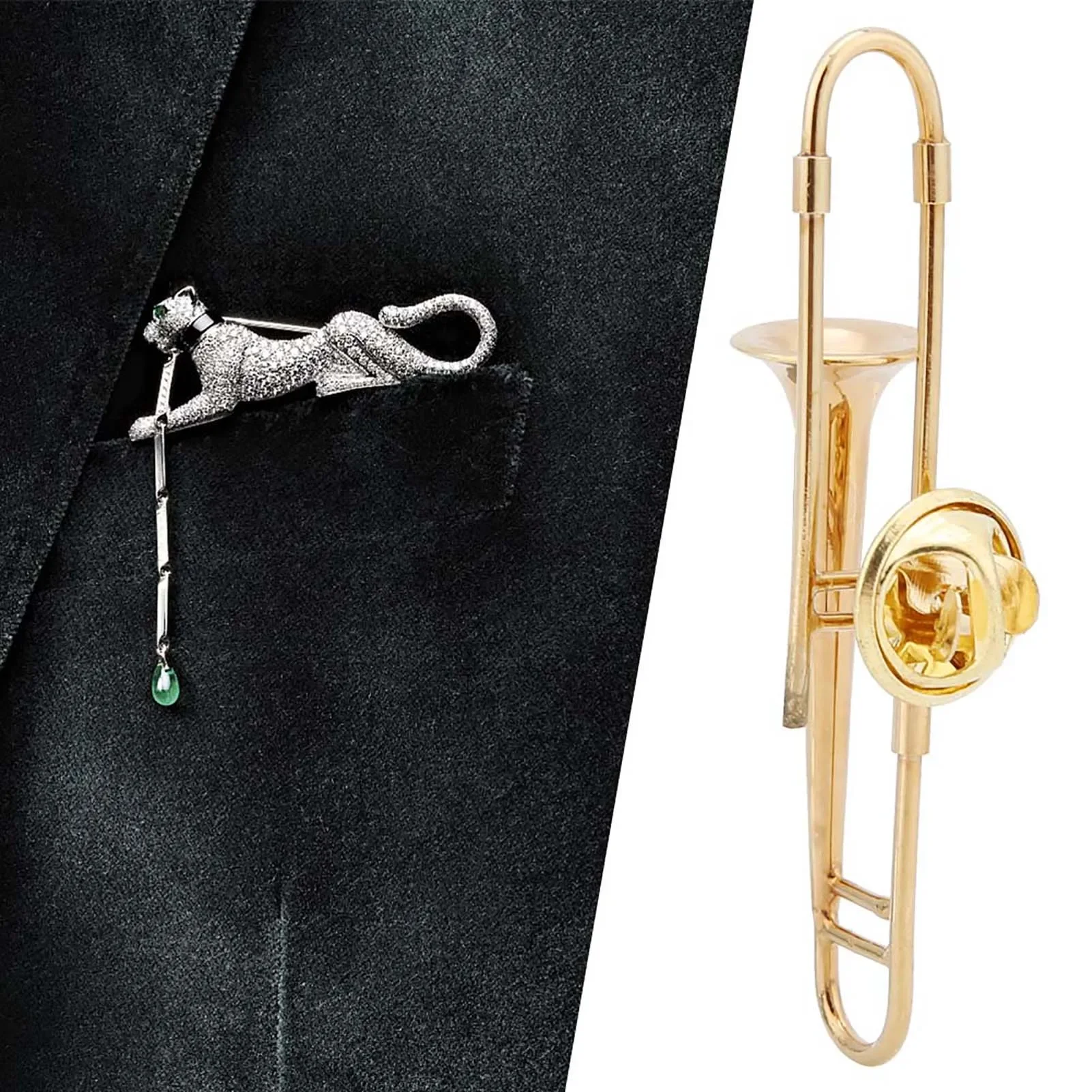 Musical Instrument Jewelry - Muziekinstrumenten Muziekinstrumenten Hard Email Reversspeld Sieraden