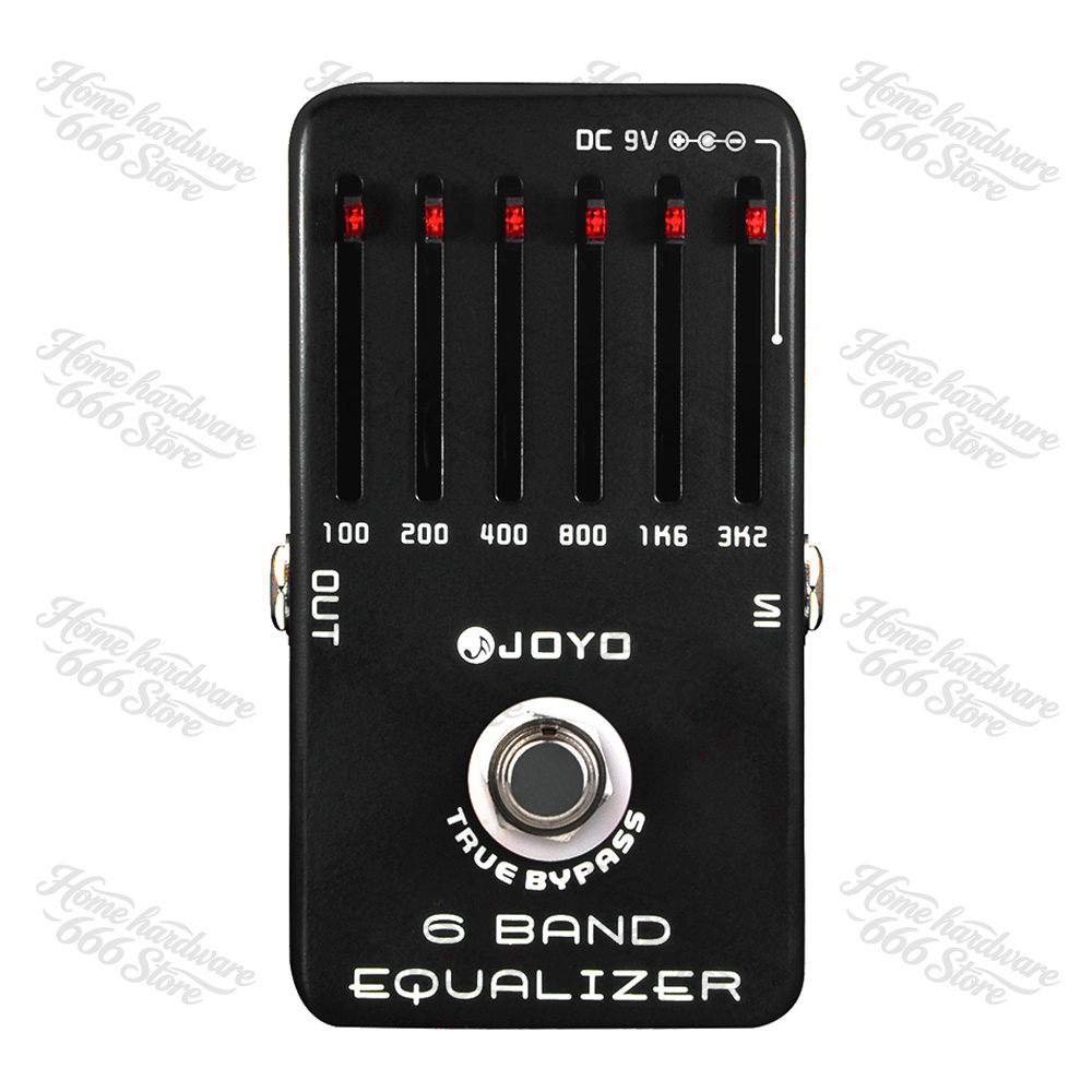 Dobro Resonator Guitar - JF-11 6-Band Equalizer Gitaareffectpedaal Lage Midden