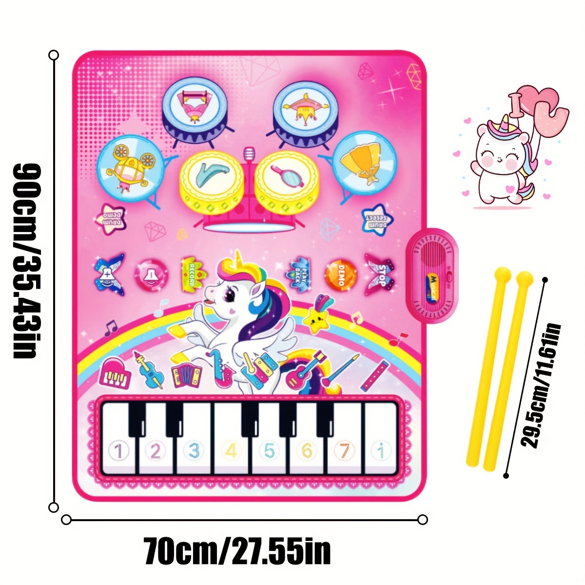 3-in-1 muziek zintuiglijke spe - Musical Instrument No Touch recensie en prijs