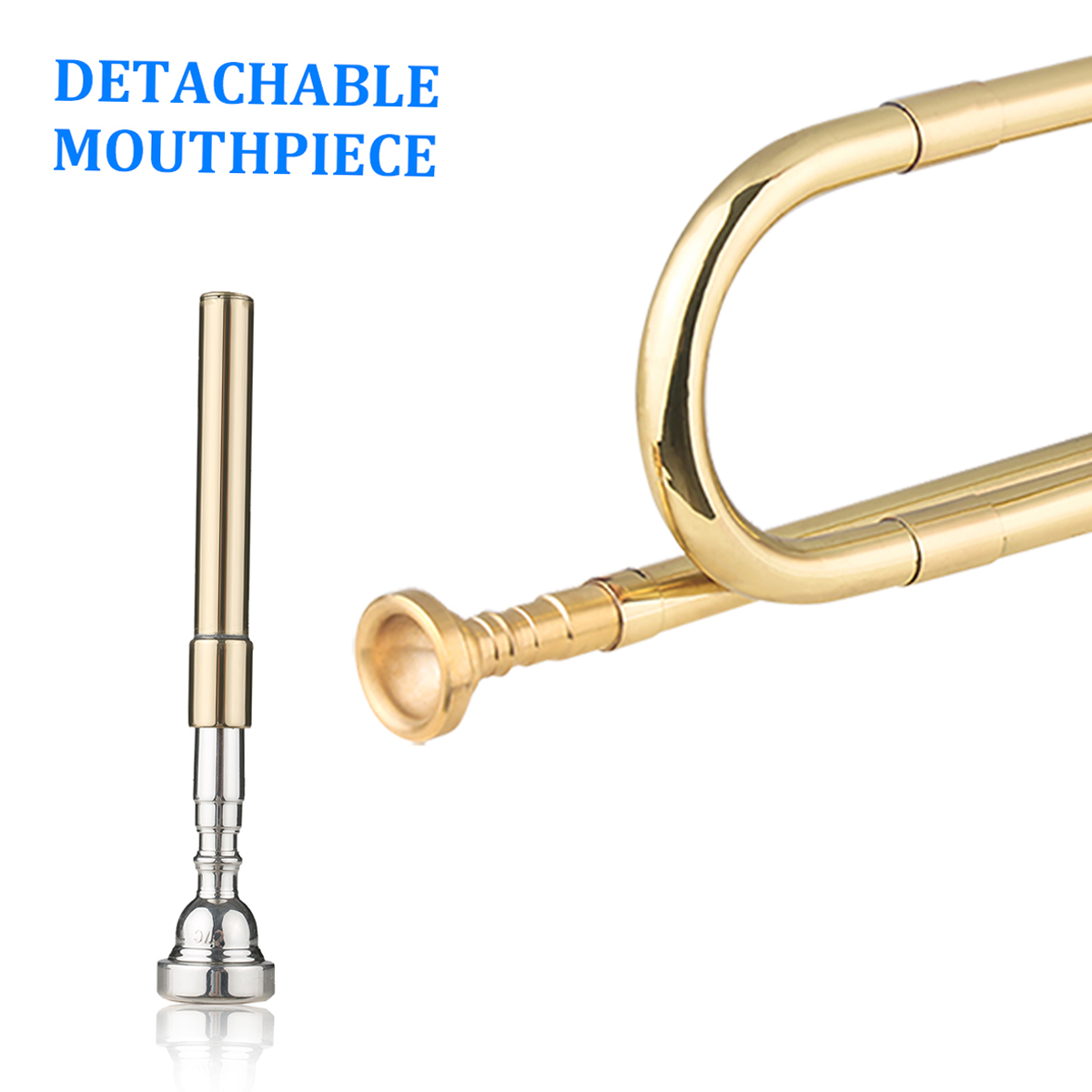 Koperen C Bugel Noemt Vergulde - Musical Instrument Bugle recensie en prijs