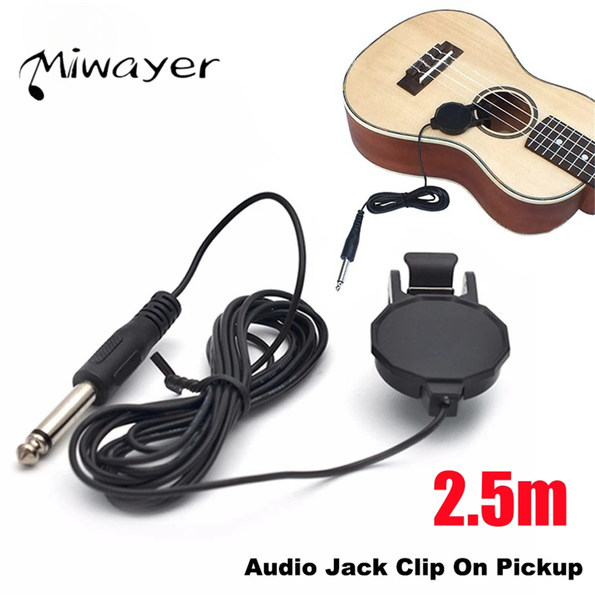 Audio Jack Clip Op Pickup voor - Musical Instrument Dulcimer recensie en prijs