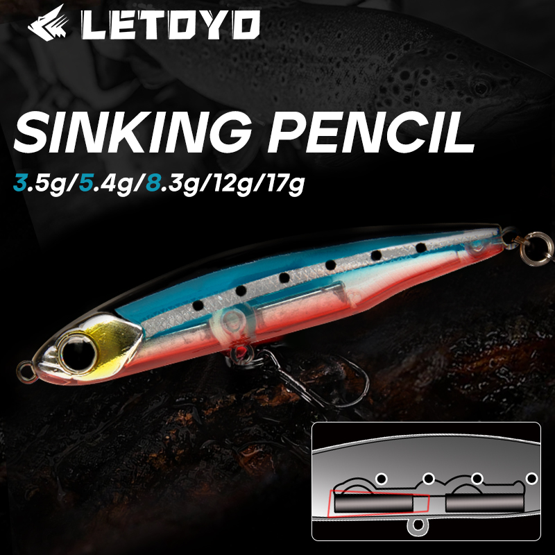 LETOYO Sinking Potlood 17g 12g - Rain Stick Percussion recensie en prijs