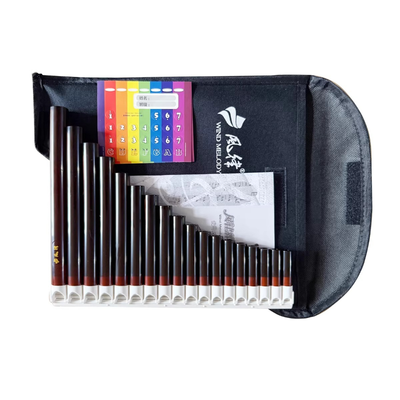 18 pijpen Panfluit Dubbel gat  - Musical Instrument Pipe recensie en prijs