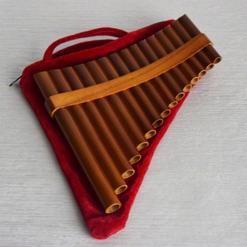 15 pijpen Bamboe Panfluit C/G  - Musical Instrument Pipe recensie en prijs