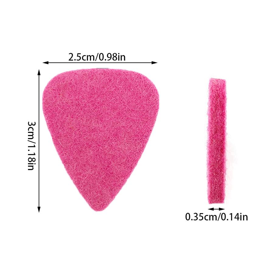 10/20 stuks vilten gitaarplect - Musical Instrument Mandolin recensie en prijs