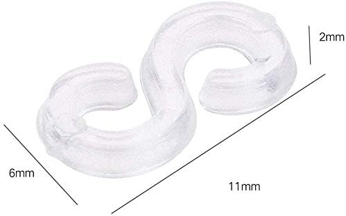 300 Stuks S Clips Rubber Band  - Musical Instrument Jewelry recensie en prijs