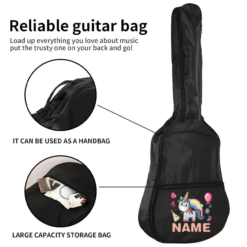 Aangepaste naam gitaartas 36-4 - Musical Instrument Name recensie en prijs