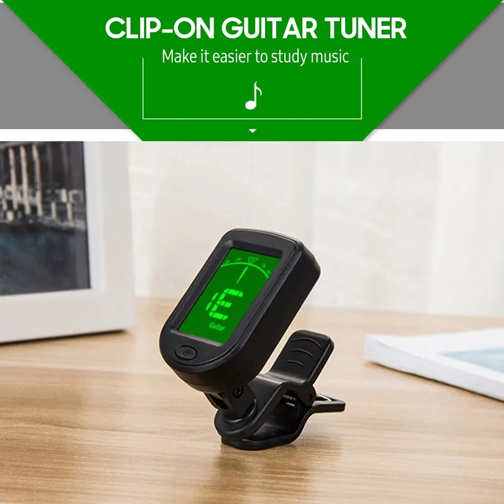 T-02 Gitaar Tuner Clip-on Chro - Musical Instrument Art recensie en prijs