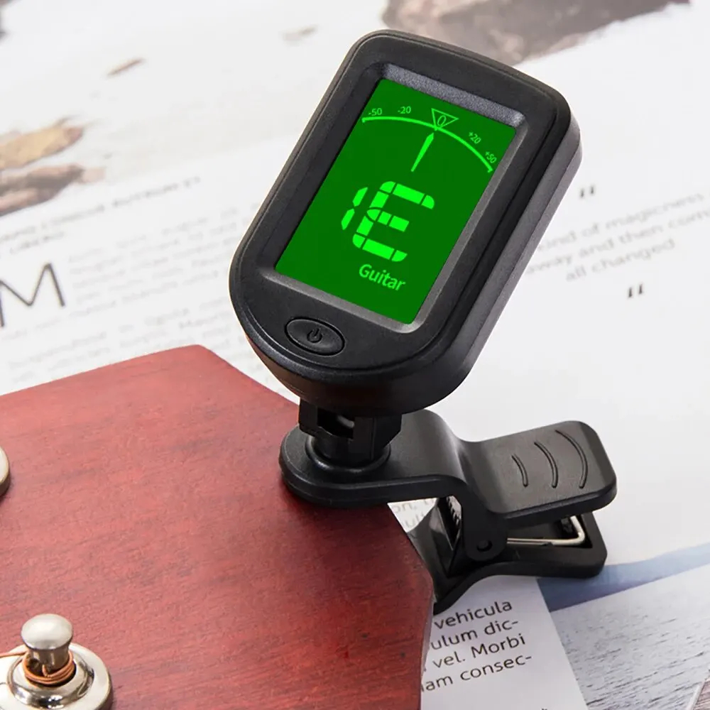 T-02 Gitaar Tuner Clip-on Chro - Musical Instrument Art recensie en prijs