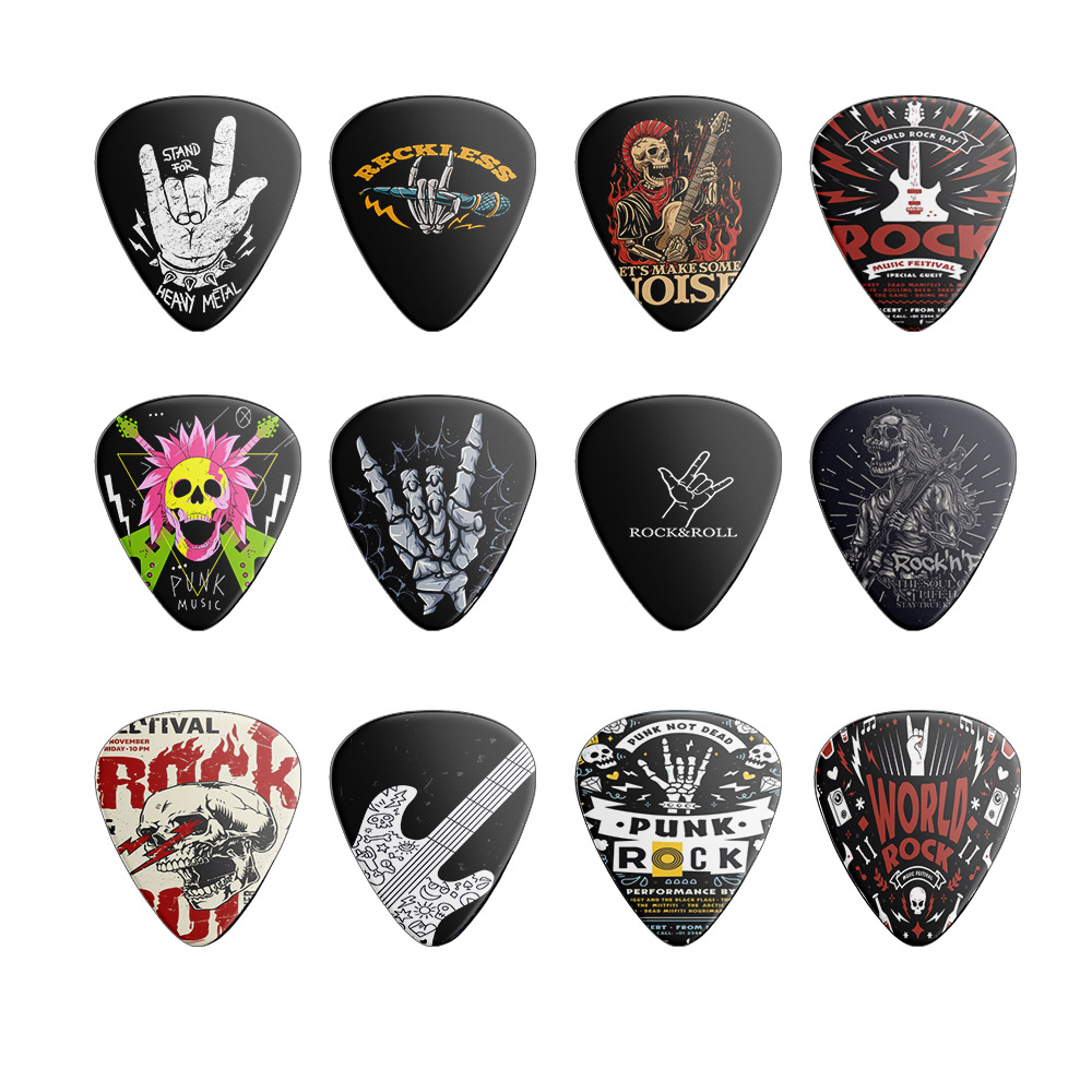 12 stuks Plectrums 0.46mm 0.71 - Musical Instrument Art recensie en prijs