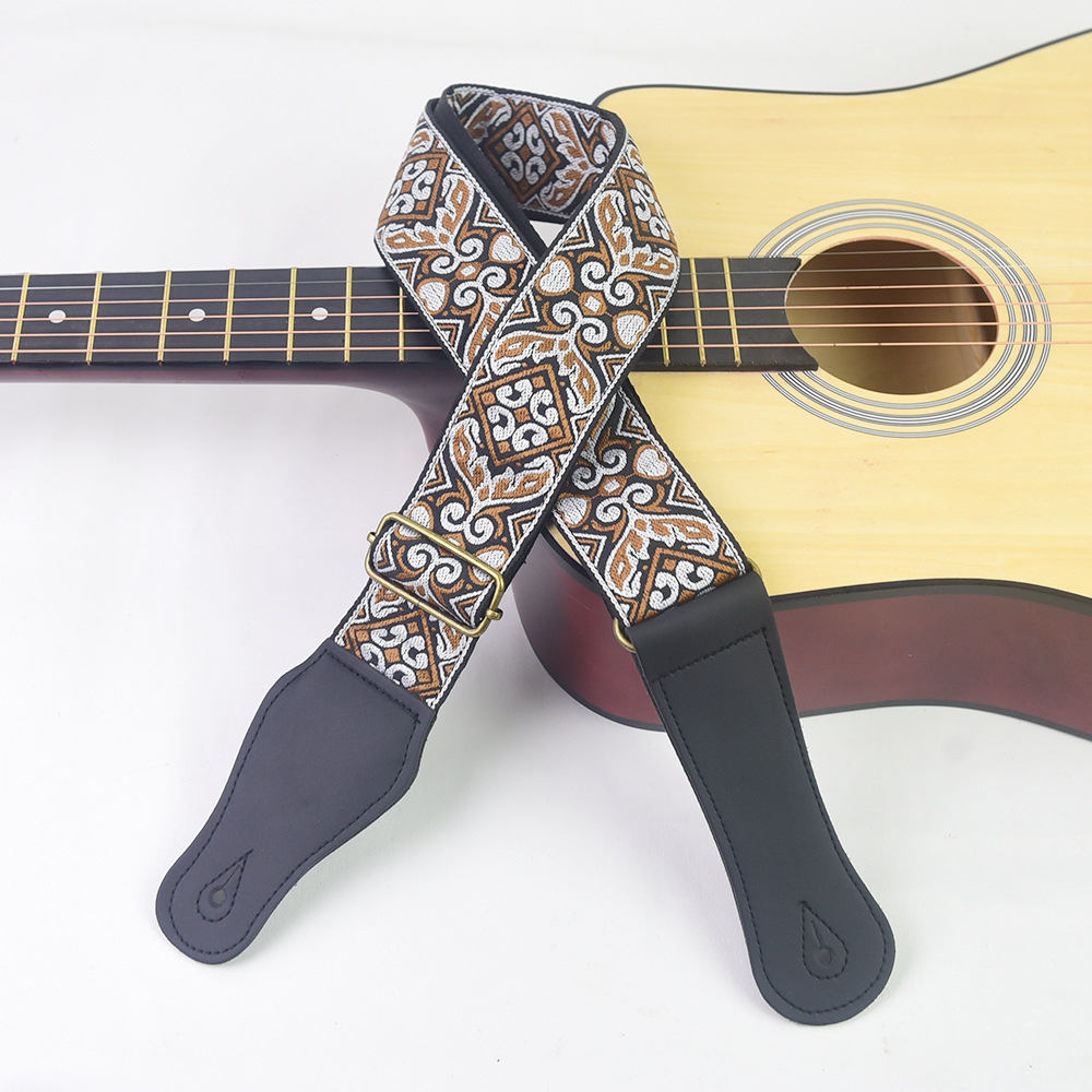 Gitaarband met geborduurde pri - Musical Instrument Dulcimer recensie en prijs