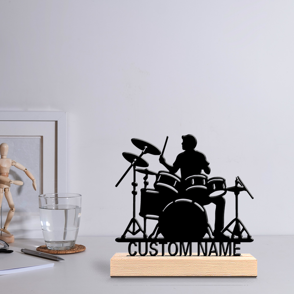 1pc Aangepaste naam Beat A Dru - Musical Instrument Name recensie en prijs