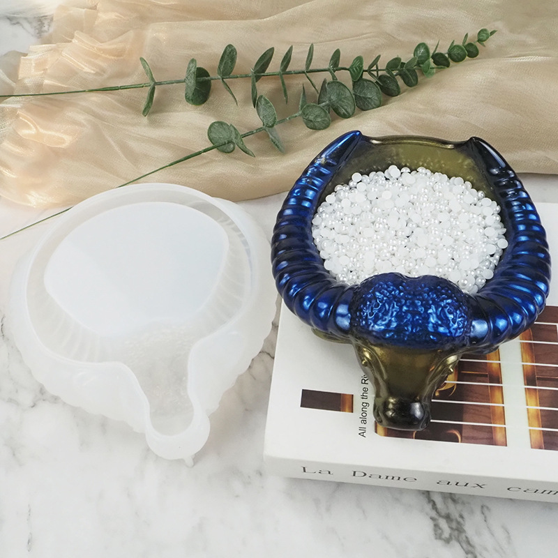 Koeienhoorn opbergbak mal DIY  - Musical Instrument Jewelry recensie en prijs