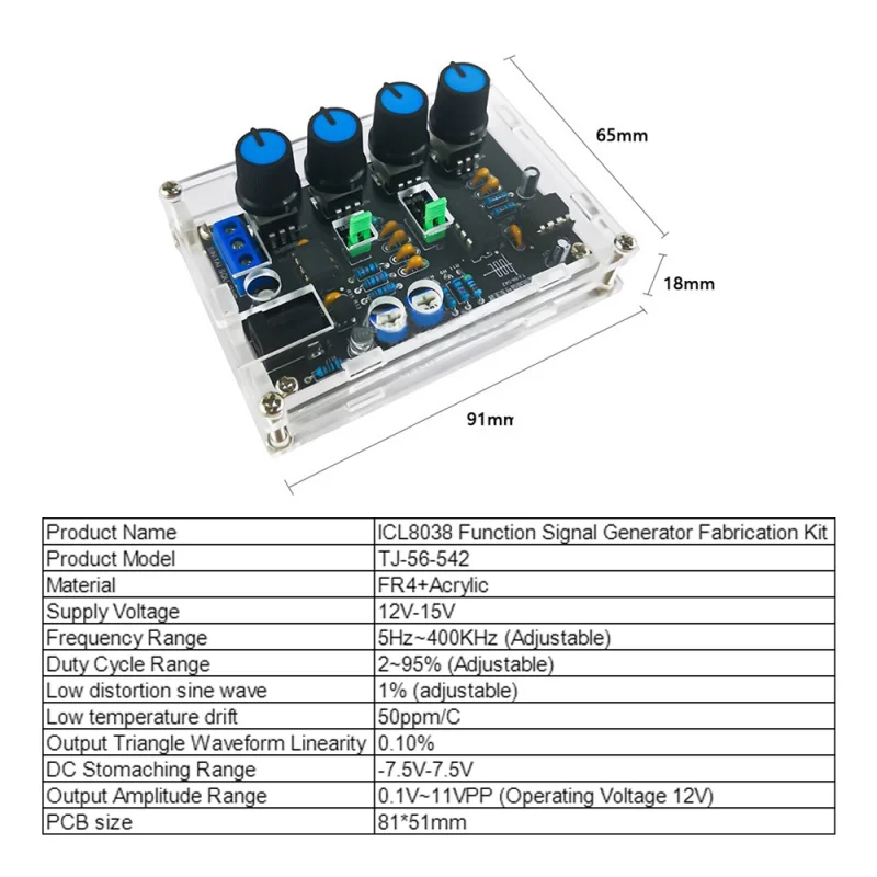 DIY ICL8038 Multifunctionele L - Dobro Resonator Guitar recensie en prijs