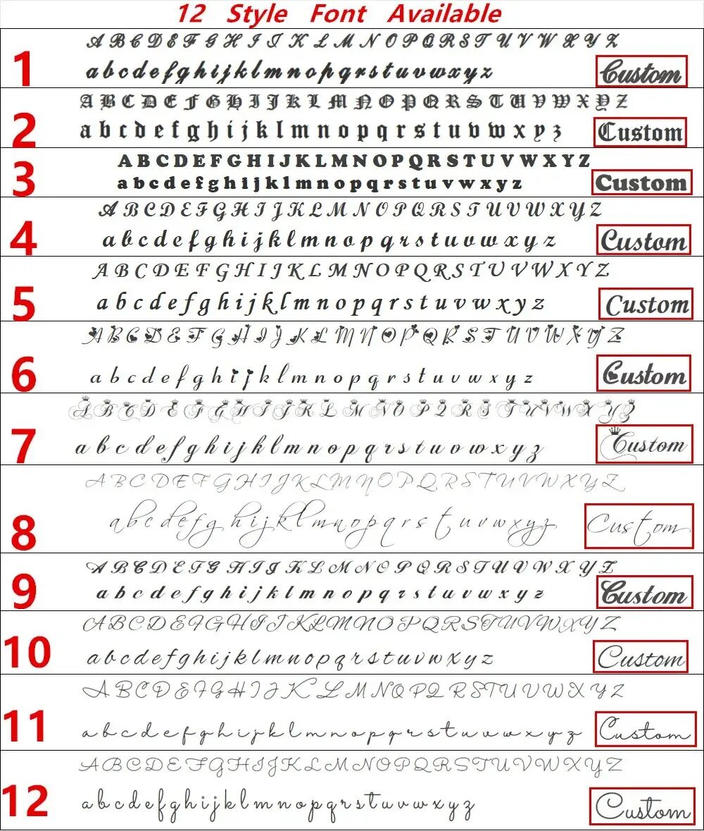 Aangepaste gepersonaliseerde v - Musical Instrument Name recensie en prijs